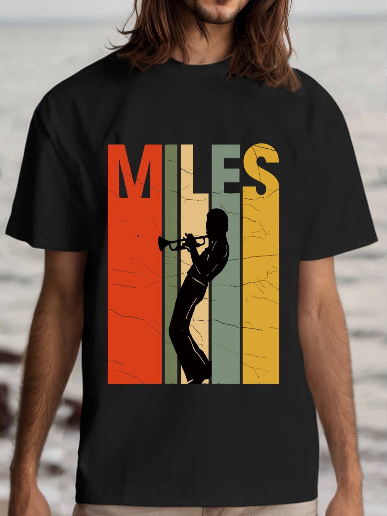 Summer Clothing Range - T-shirt graphique pour homme 180 Long
