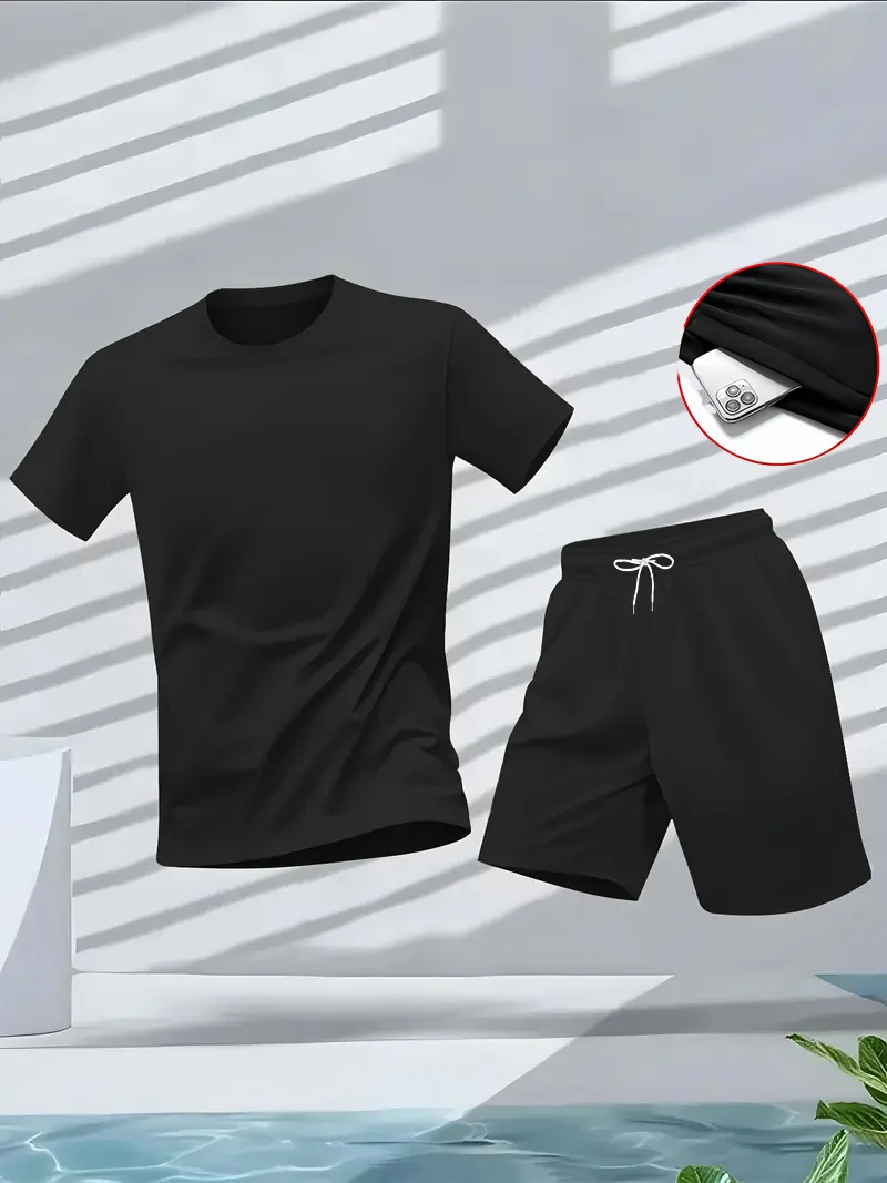 Summer Gym Clothing - Ensemble de costume pour homme 2