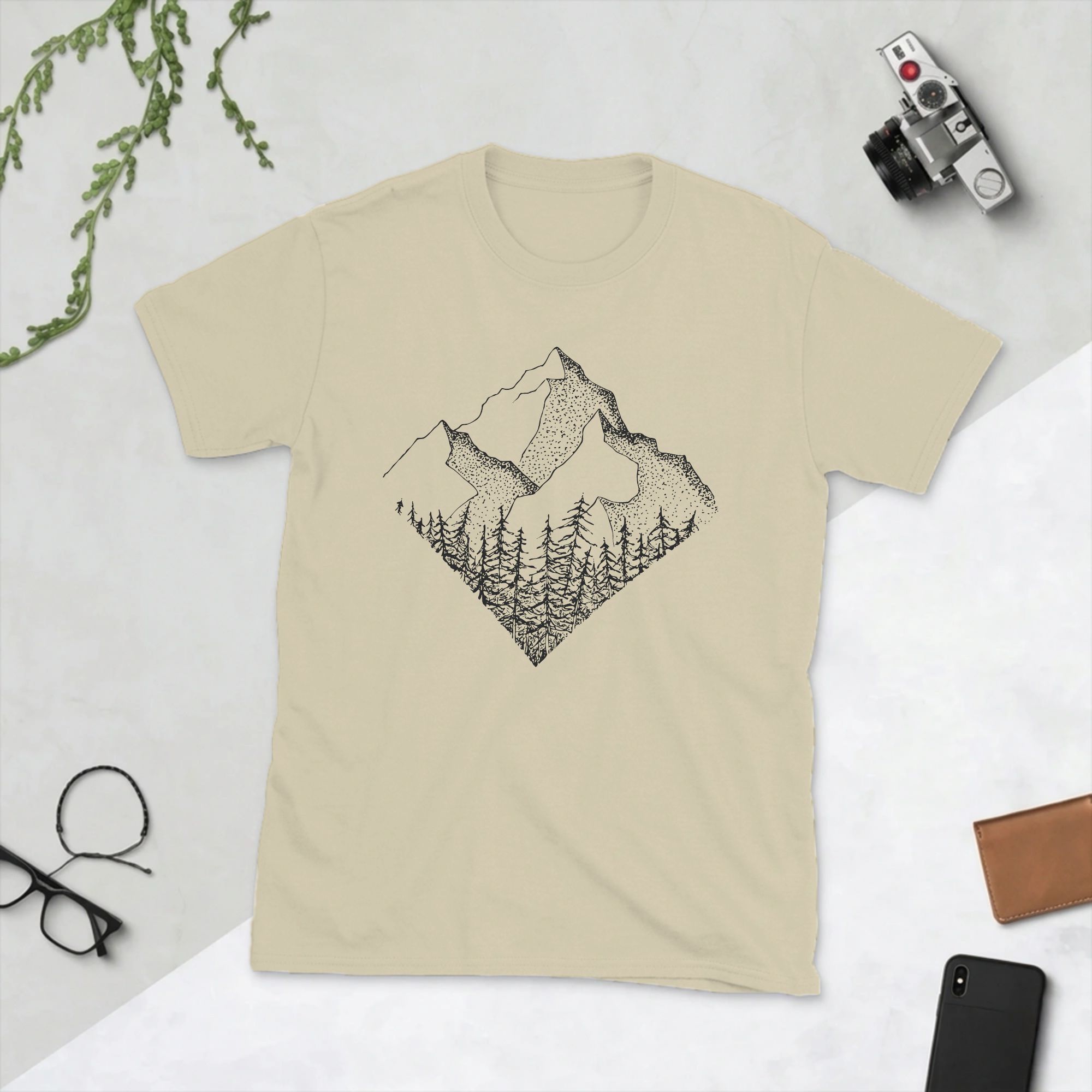 Summer Clothing Range - T-shirt The Diamond Range pour hommes,