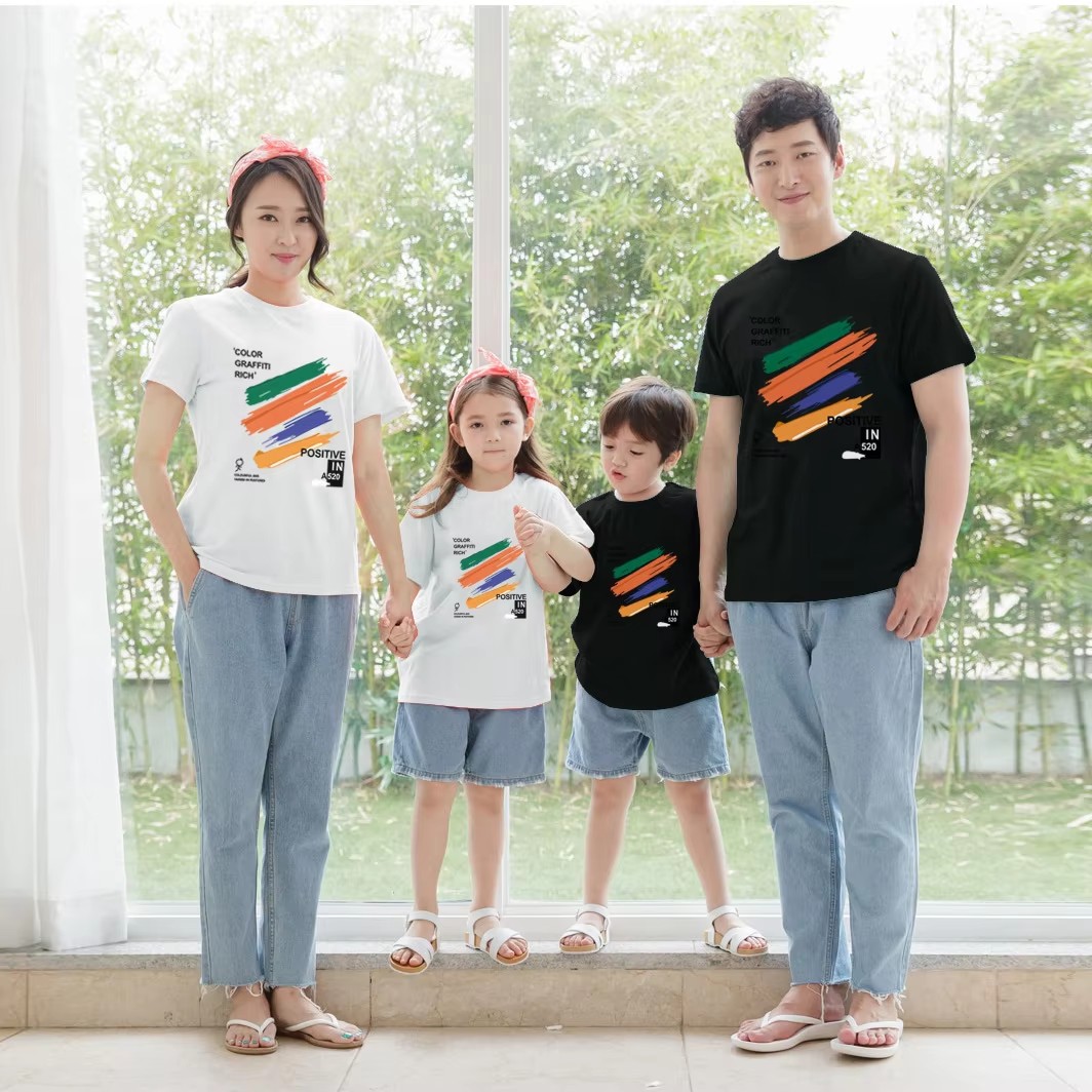 Summer Clothing Drawing - T-shirts Assortis Famille Été 2026 –