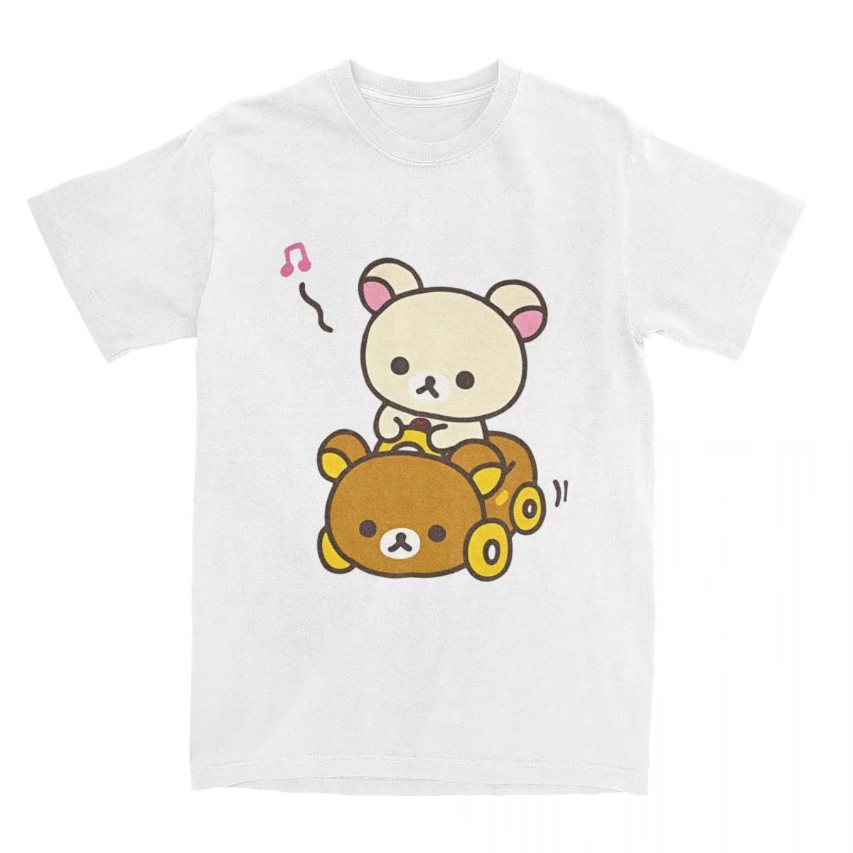 Summer Clothing Drive - T-shirt Rilakkuma pour homme et femme,