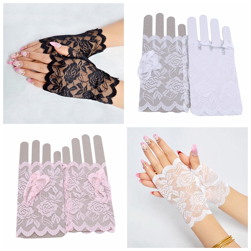 Summer Clothing Drive - Gants en dentelle pour femmes, Sexy,