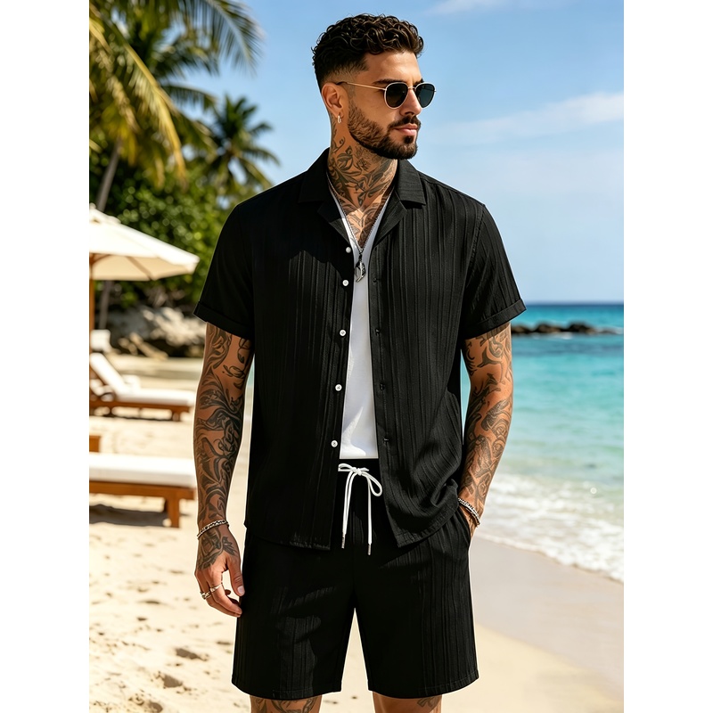 Summer Clothing Beach - Ensemble de costume décontracté d'été pour