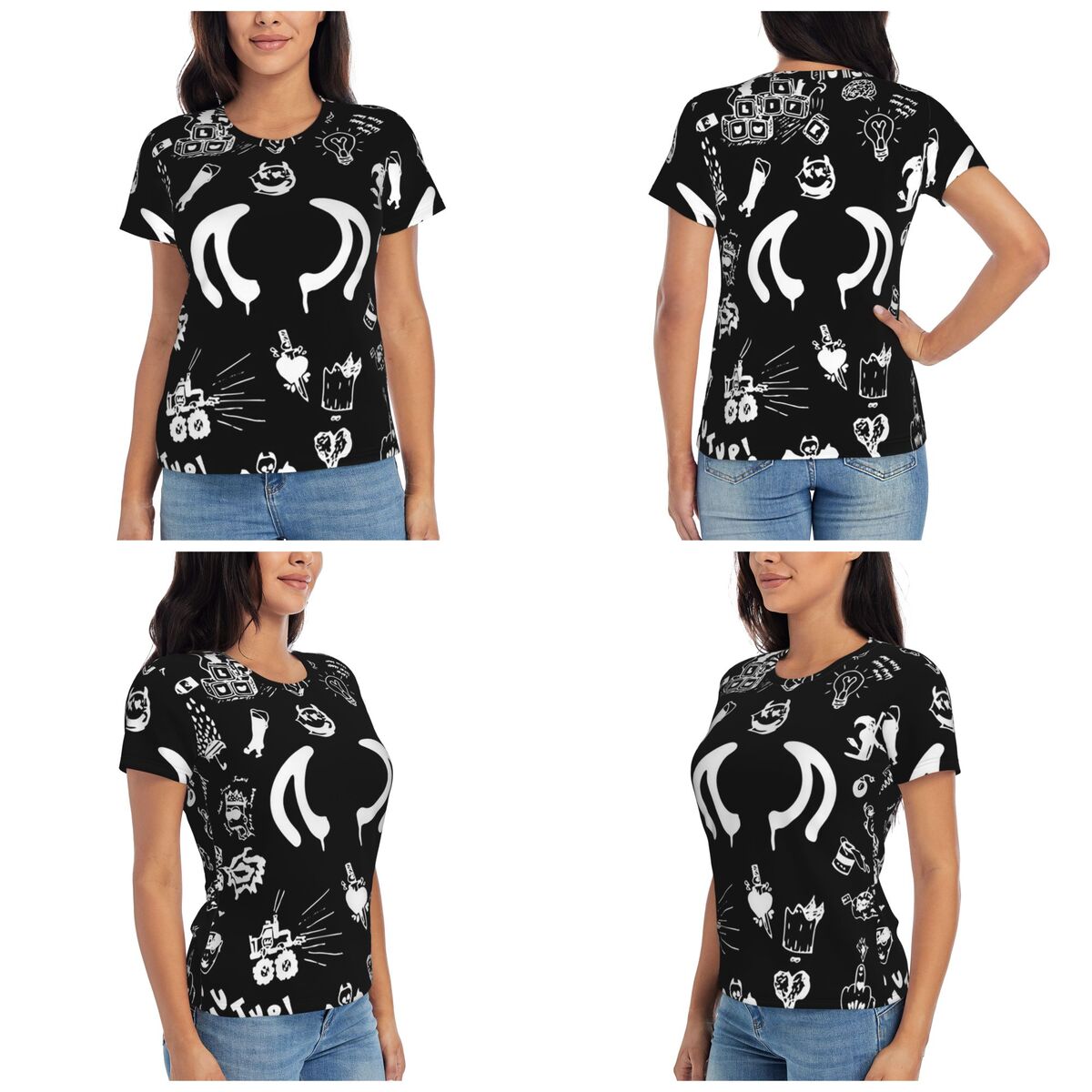 Summer Clothing Drawing - T-shirt Yungblud Drawings Tattoo Sheet pour