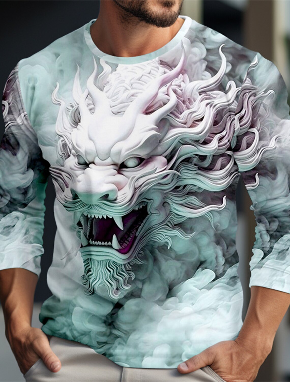 Dragon modèle décontracté homm - Summer Clothing Resort avis et prix