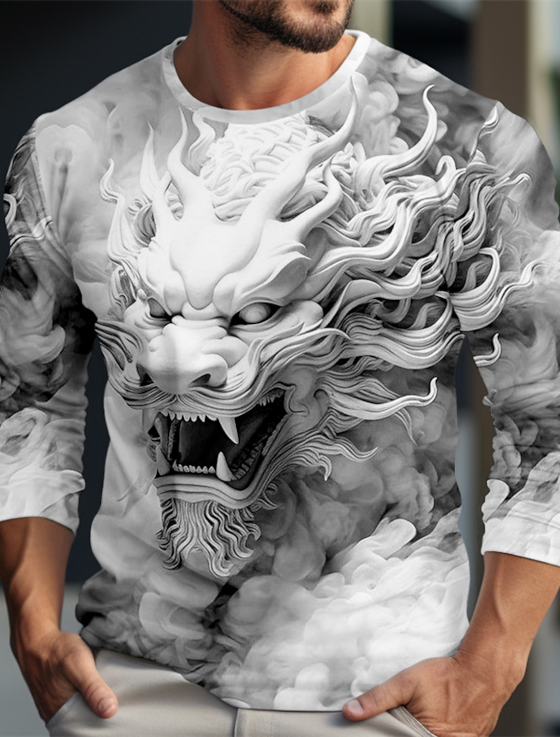 Dragon modèle décontracté homm - Summer Clothing Resort avis et prix