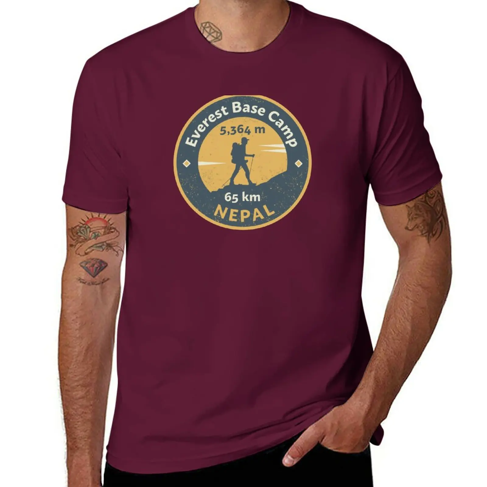 T-Shirt à Manches Courtes et C - Summer Everest Clothing avis et prix
