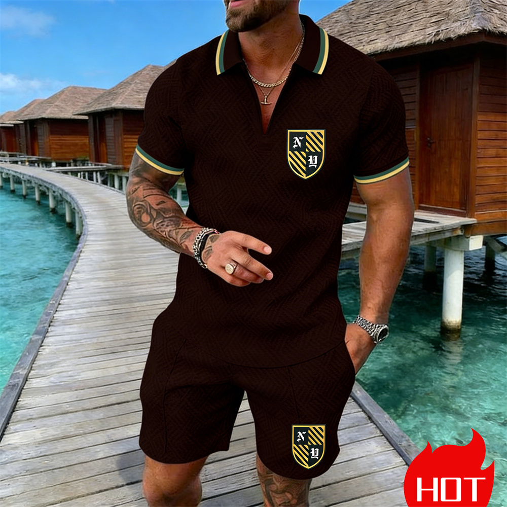 Ensemble Polo Homme Décontract - Summer Clothing Resort avis et prix