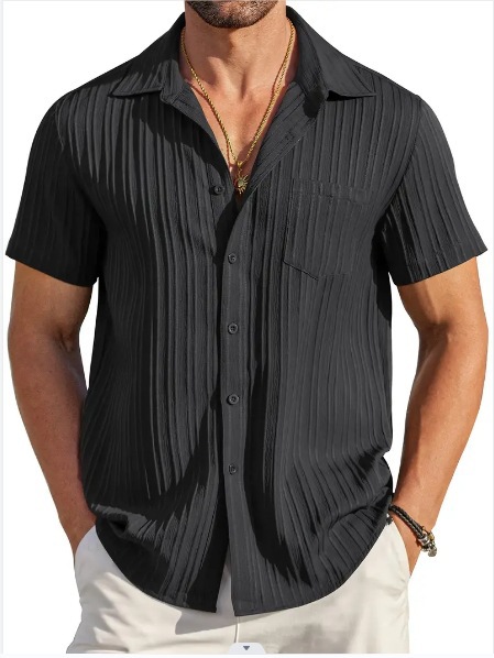 Chemise à manches courtes pour - Summer Clothing Resort avis et prix