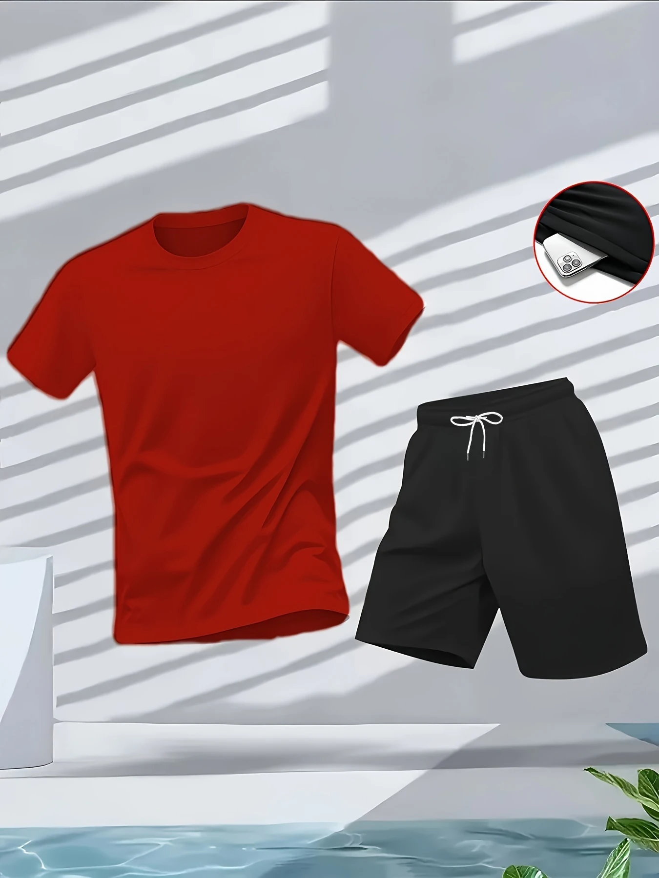 Ensemble de costume pour homme - Summer Gym Clothing avis et prix