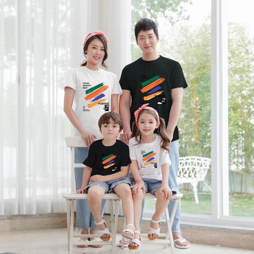 T-shirts Assortis Famille Été  - Summer Clothing Drawing avis et prix