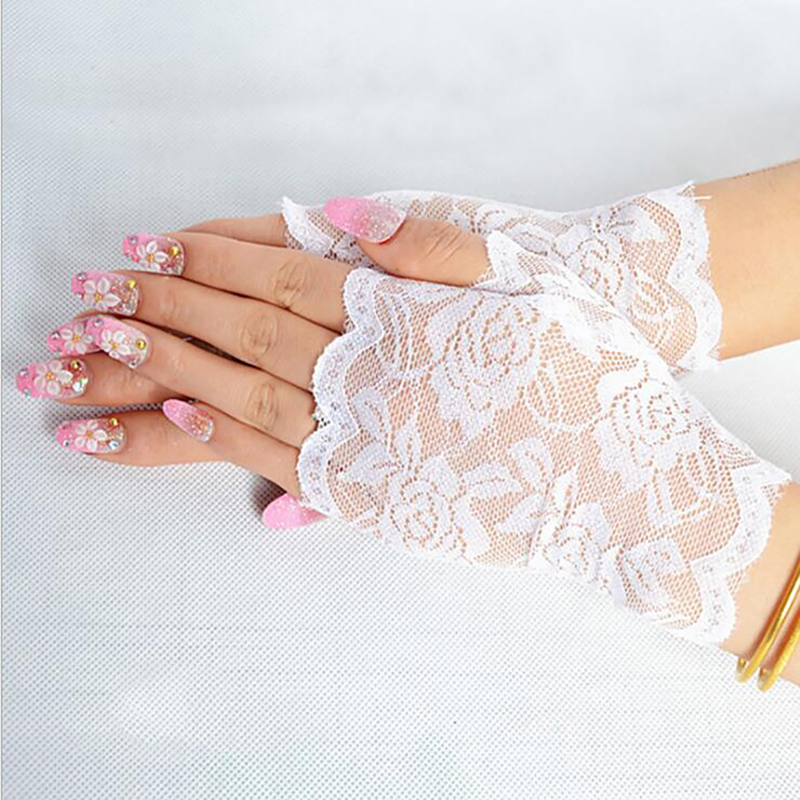 Gants en dentelle pour femmes, - Summer Clothing Drive avis et prix