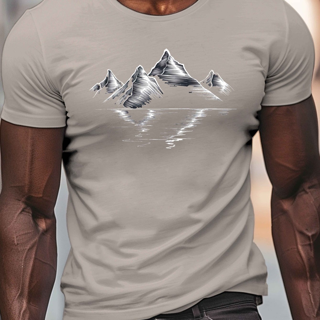 T-shirt décontracté pour homme - Summer Clothing Range avis et prix
