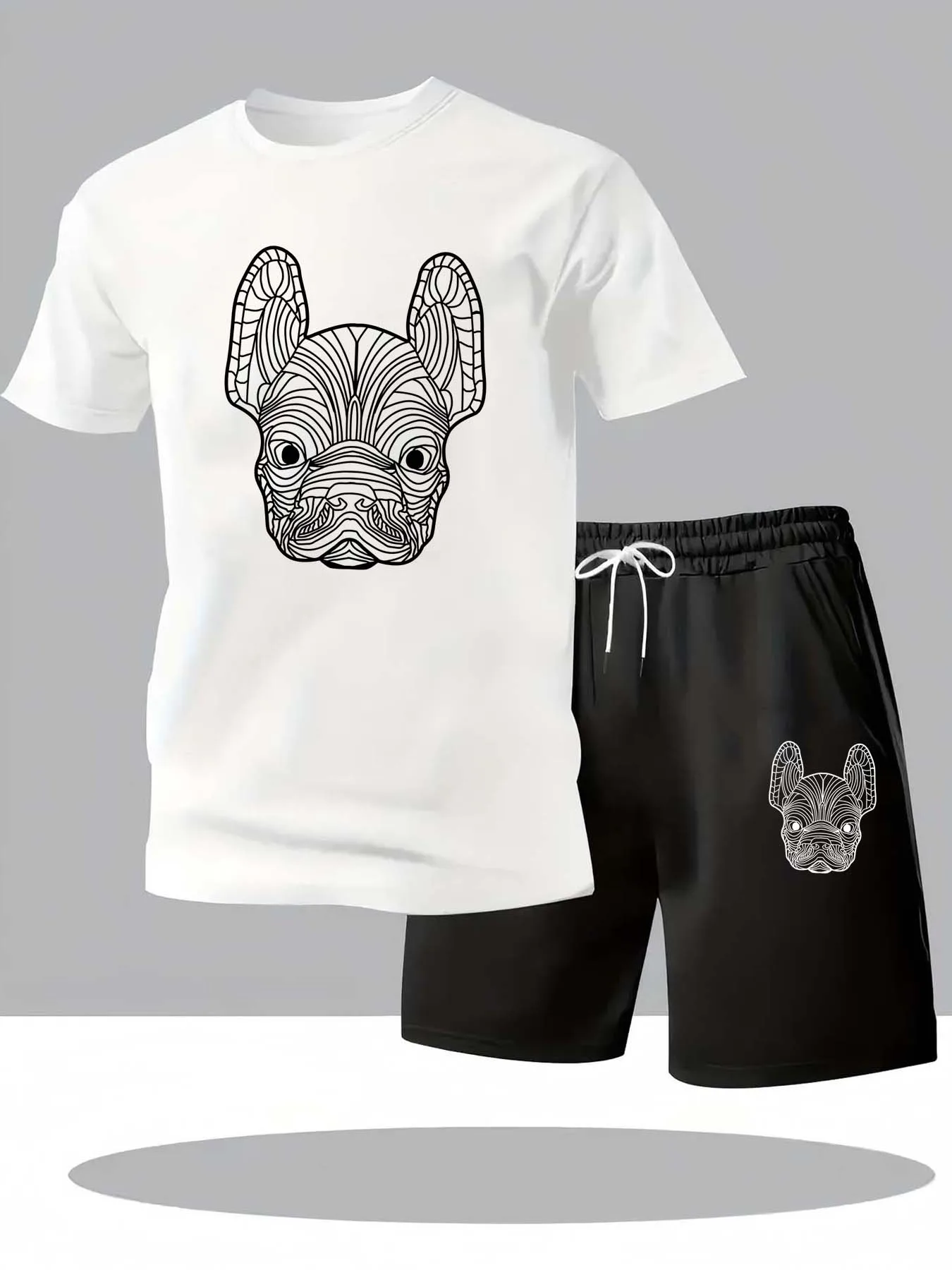 Ensemble t-shirt et short à ma - Summer Gym Clothing avis et prix