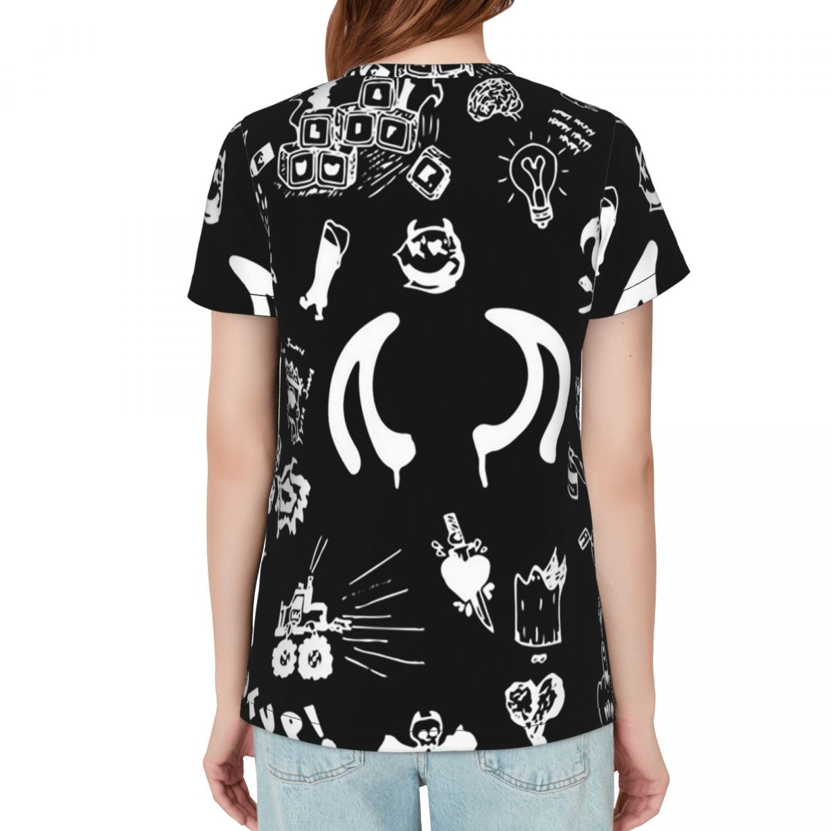 T-shirt Yungblud Drawings Tatt - Summer Clothing Drawing avis et prix