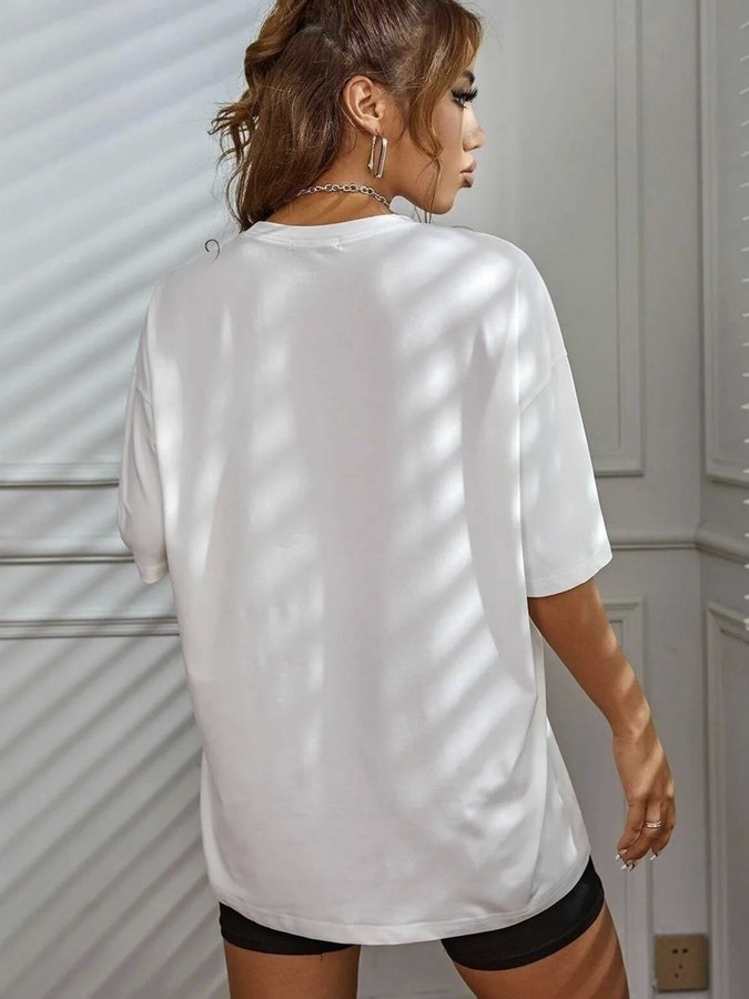T-shirt ample pour femme, coll - Summer Clothing New Look avis et prix