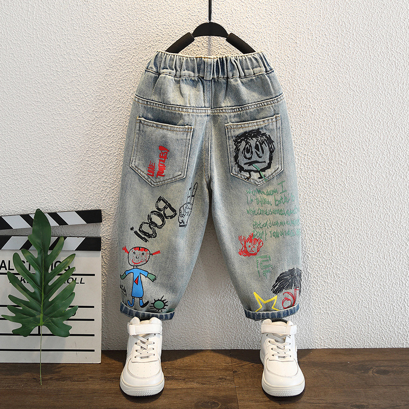 Bébé garçon jean pour enfants  - Summer Clothing Drawing avis et prix