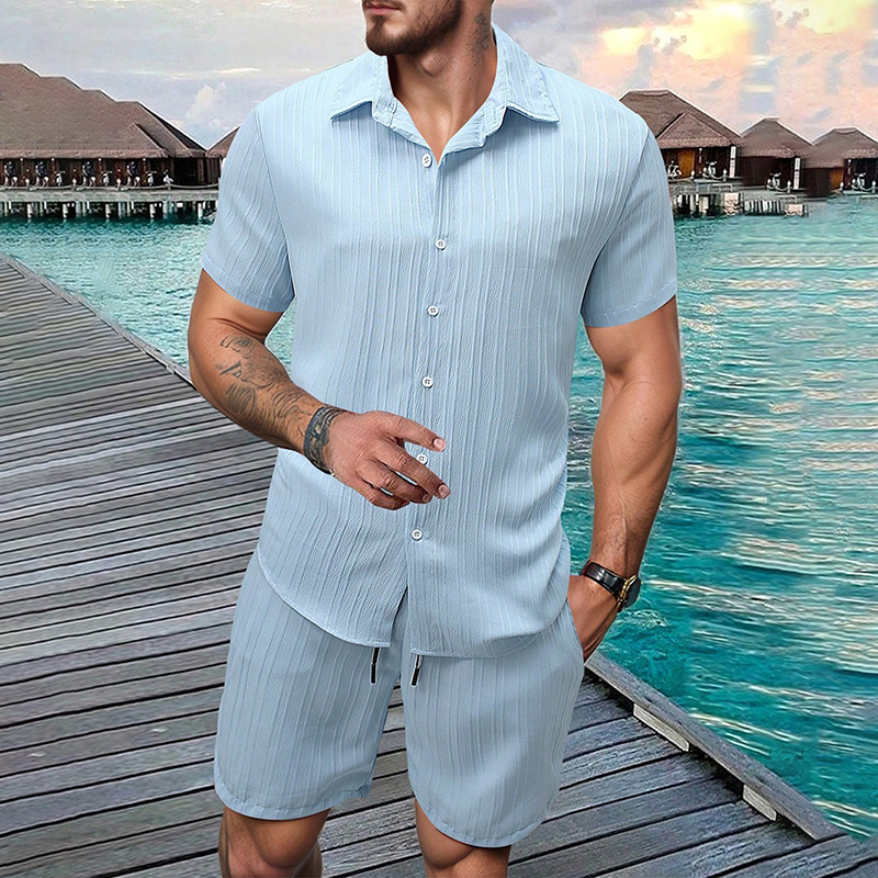 Nouvel ensemble 2 pièces homme - Summer Clothing Beach avis et prix