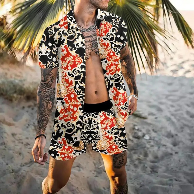 Ensemble chemise homme été exq - Summer Clothing Beach avis et prix