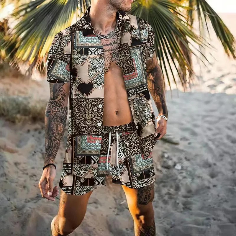 Ensemble chemise homme été exq - Summer Clothing Beach avis et prix