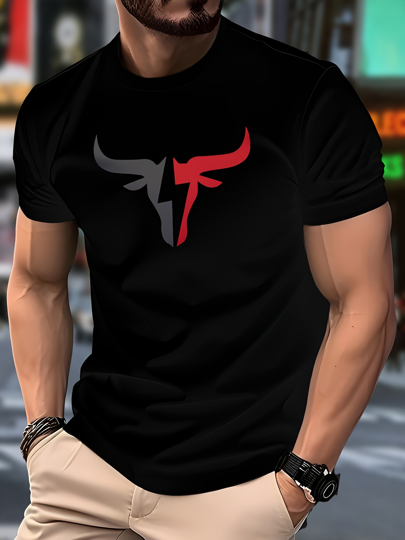 T-shirt graphique pour homme 1 - Summer Clothing Range avis et prix